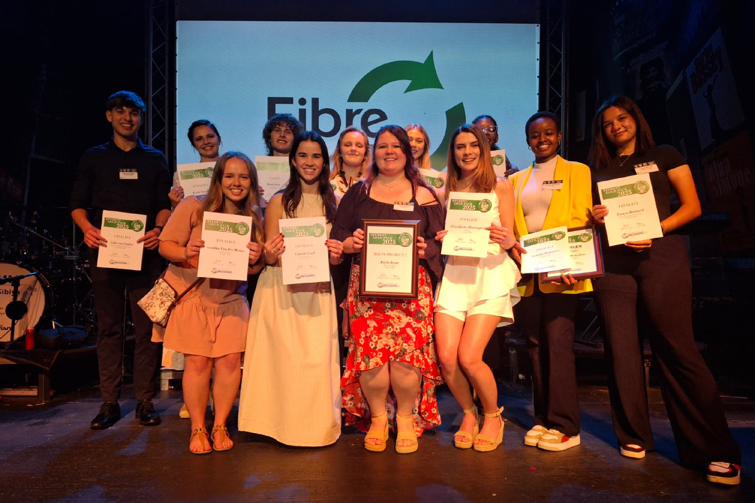 Eduvos Students Shine at the Student Gold Pack Awards.